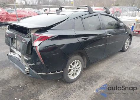 2016 Toyota Prius Three from USA, damaged, VIN JTDKARFUXG3018180